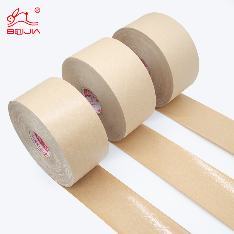 Custom Personalised Reinforced Paper Packing Tape Reinforced Water Activated Tape