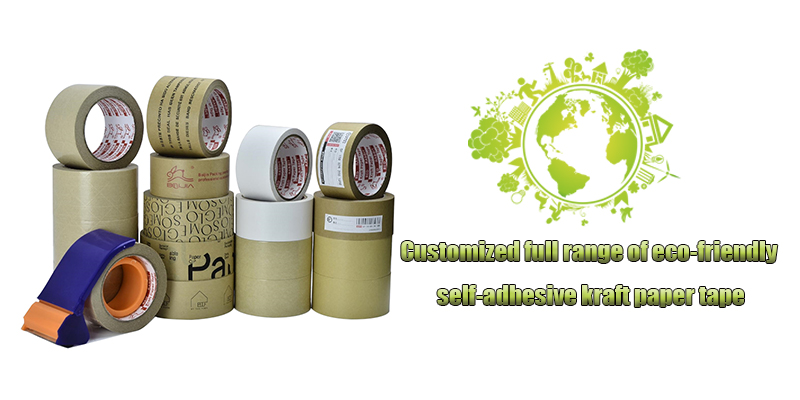 Revolutionizing Packaging with Eco-Friendly Self-Adhesive Kraft Paper Tape