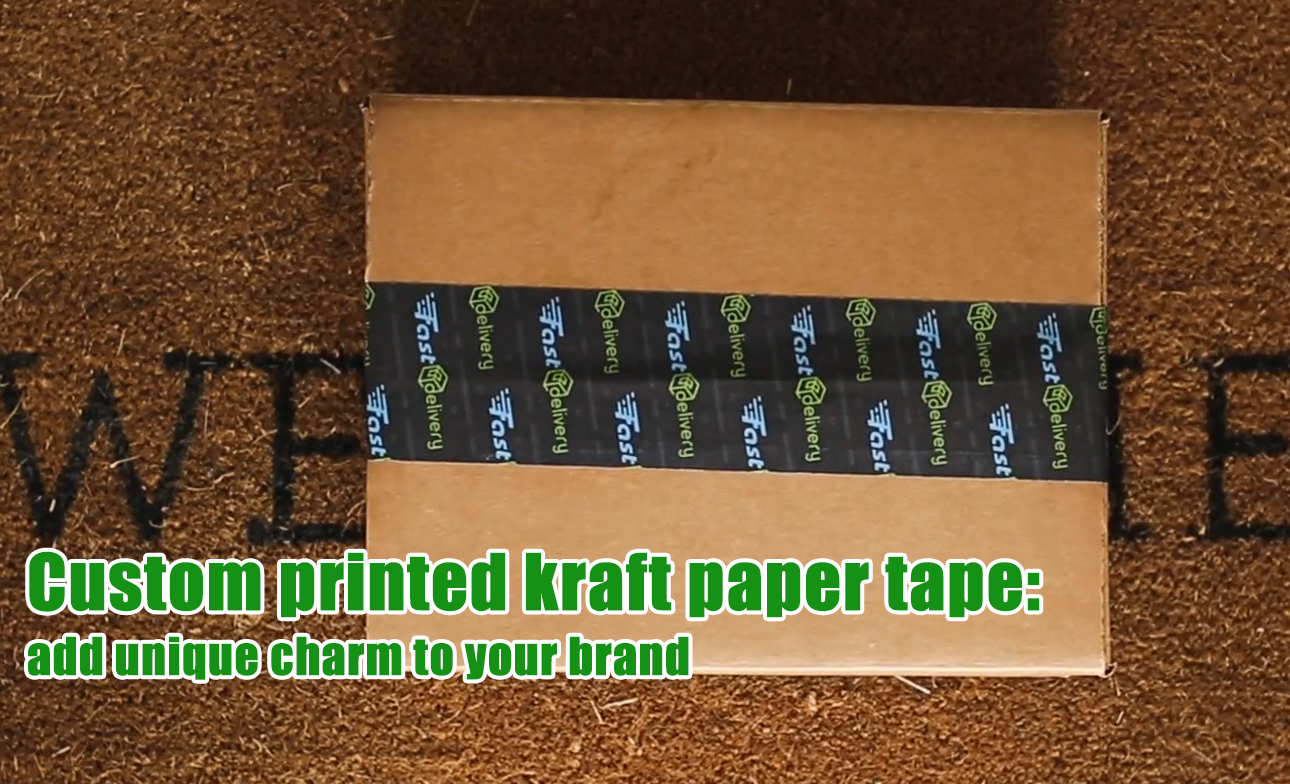 Custom Printed Kraft Paper Tape: Add Unique Charm To Your Brand