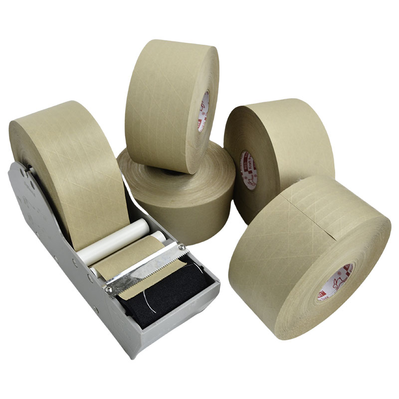 Customized Environmentally Friendly Brown Paper Packing Tape