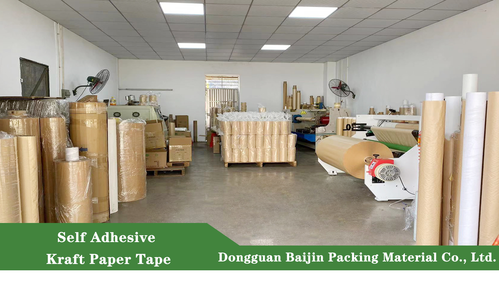 Baijin-Where is the source manufacturer of self-adhesive kraft paper tape in China